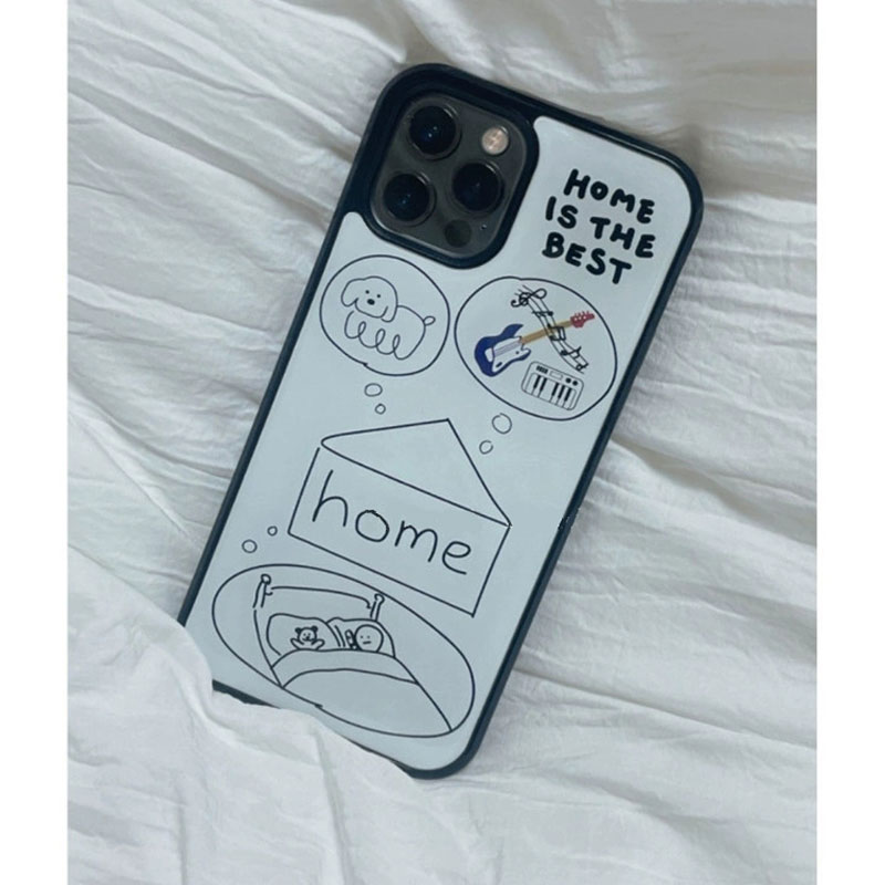 Koreańskie etui na telefon Ins Home The is Best do iPhone 16 Pro Max 15 14 13 12 11 Pro X Xr Xs max Mini 7 8 Plus Niche Y2K Phone Cases