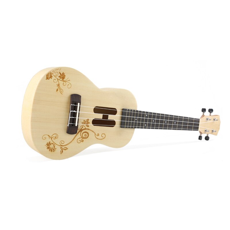 23 inch Ukulele Maple wood Mini Travel guitar Hawaii ukelele 4 kinds of patterns