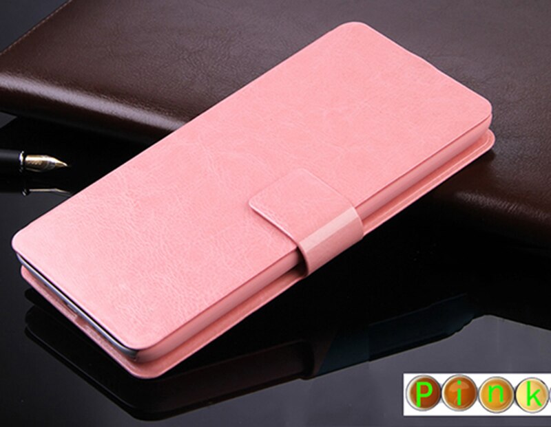 For Lenovo K5 Play L38011 Case 5.7'' Business Flip Wallet Leather Phone Fundas Cover Capa: DS Pink