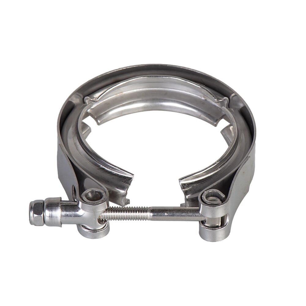 Universal  ss304 2 2.25 2.5 3 3.5 4 v- band klämma 3 tum v-band 4 tum avgasfläns 76mm turbo avgaser vband v klämmor kit
