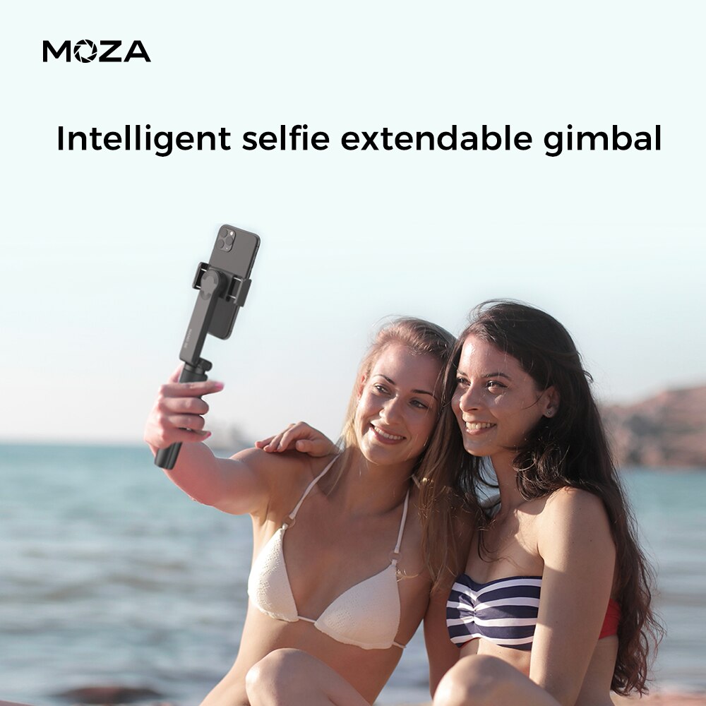 MOZA NANO SE Selfie Stick Stabilizer Portable Extension Handheld Gimbal for iPhone Samsung Huawei Phone for Vlog Travel Shooting