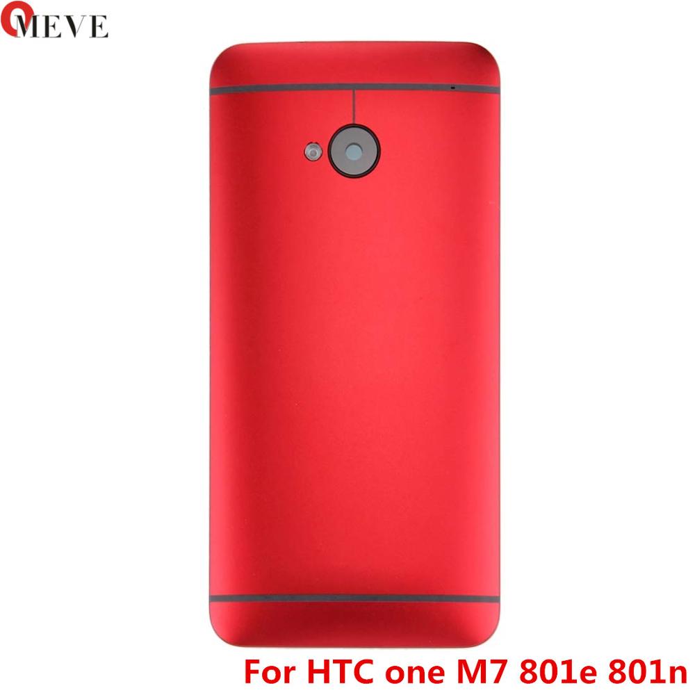 Originele Voor HTC een M7 801e 801n Batterij Cover Deur Terug Behuizing Achter Voor HTC EEN M7 Batterij Deur vervangende Onderdelen