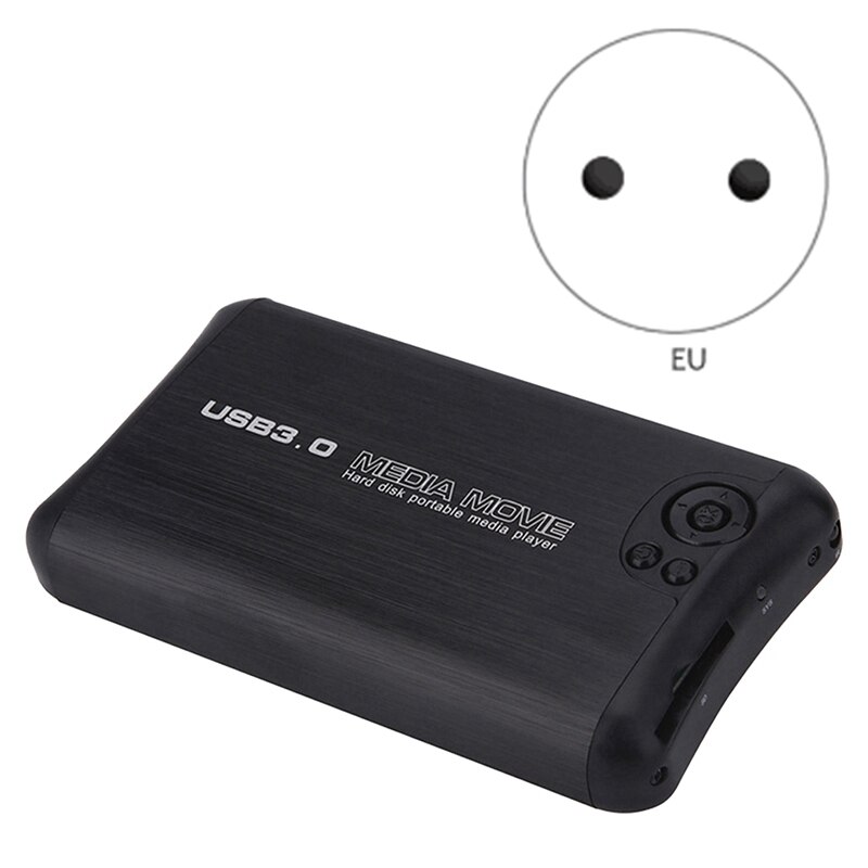 1080P Multimedia Player USB3.0 HDMI AV Output Mini Media Player SATA Support MKV Video Portable U Disk