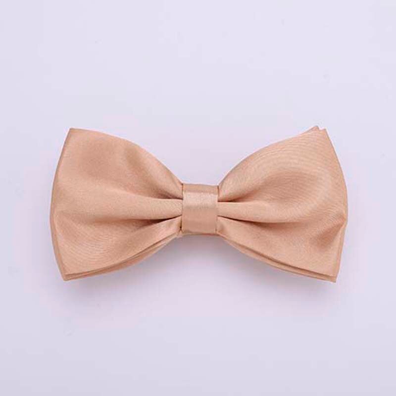 Bowtie Men Kids Formal Necktie Boy Men's Business Wedding Bow Tie Male Dress Shirt Krawatte Cravats Mens: Men Champagne Gold