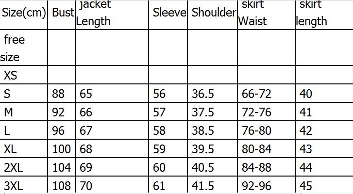 2 chaquetas de Otoño de manga larga abrigo de tela escocesa faldas de tweed conjunto de traje de dos piezas de talla grande