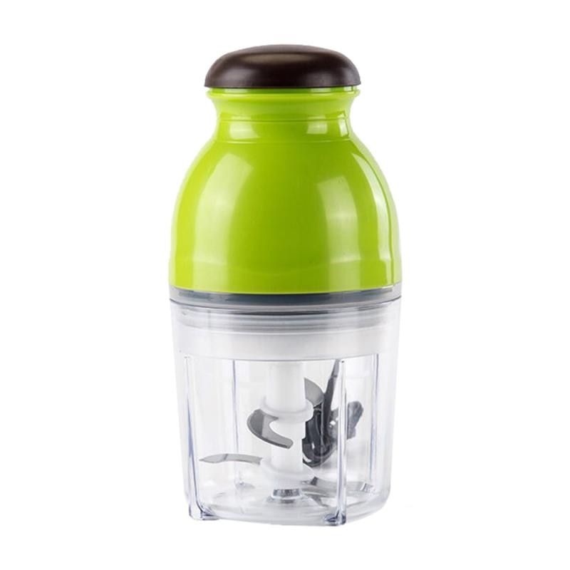 Mini Electric Meat Grinder Food Processor Vegetable Fruit Chopper 600ml Personal Mixer Food Processor Chopper: 2