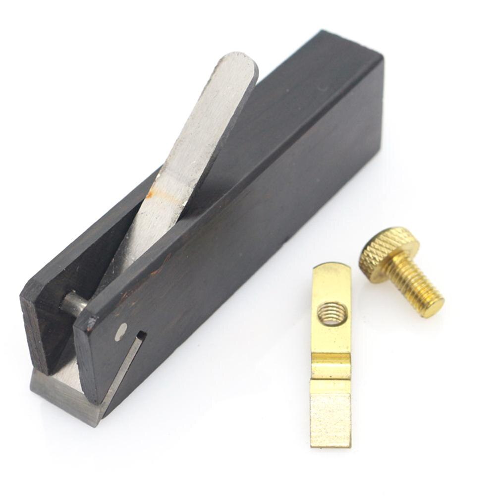Mini bois main avion facile à utiliser ébène outil de travail du bois Durable Angle plan Luthier outil violon faisant charpentier outil