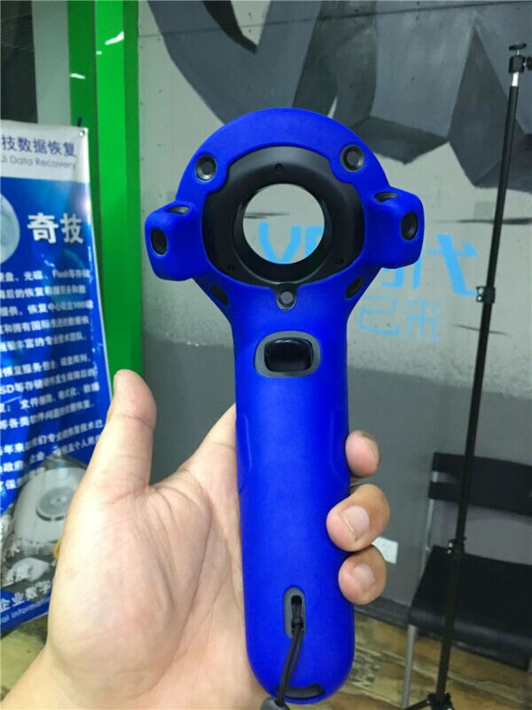 SILICONE CASE COVER SHELL FOR HTC VIVE CONTROLLER VR GLASSES PROTECTIVE CASE: controller case BU
