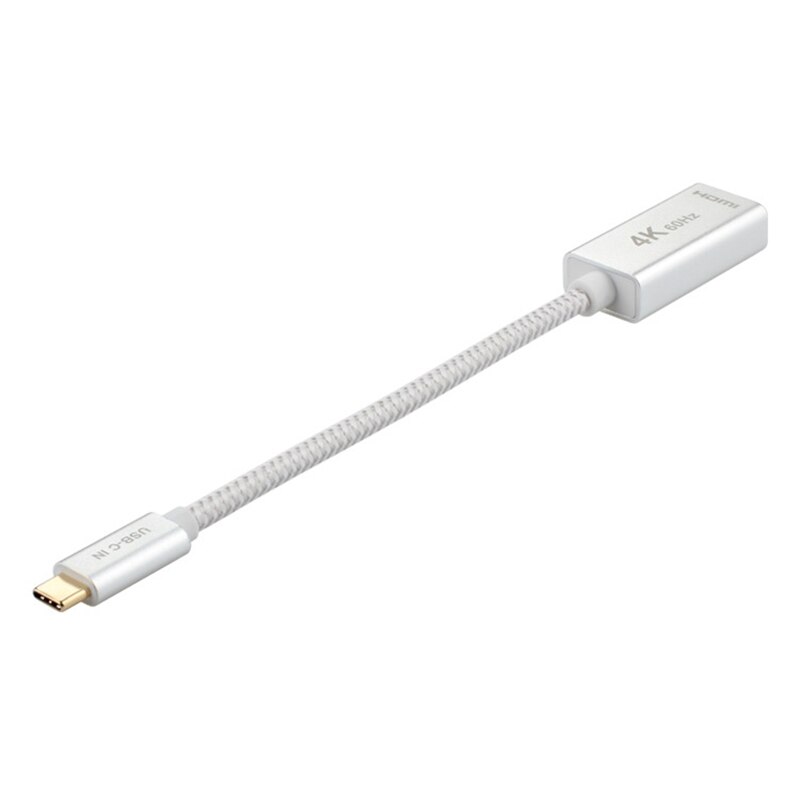 AABB-USB C a HDMI adaptador (4K @ 60Hz) tipo-C a HDMI Thunderbolt 3 Compatible para Pro de aire/IPad/Pr