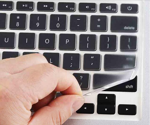 Ue usa angielska klawiatura skóra dla Macbook Pro 13 15 CD ROM A1278 A1286 klawiatura pokrywa szczupła wodoodporna folia ochronna skóry