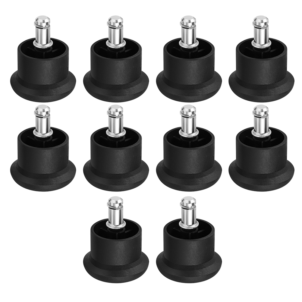 10 Stücke Stuhlstopper Feste Fußpolster Möbel Beinstopfen Caster Glide Anti Scratch Bodenschutz Schwarz Robuste Matten Büro Zuhause