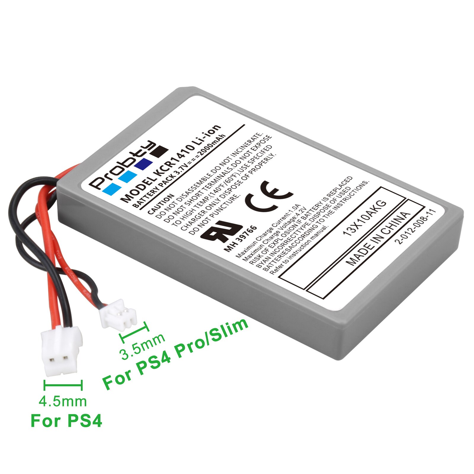 Batterie pour manette de jeu Sony PS4 dualshock 4 V1, contrôleur sans fil Bluetooth, Batteries rechargeables CUH-ZCT1E CUH-ZCT1U