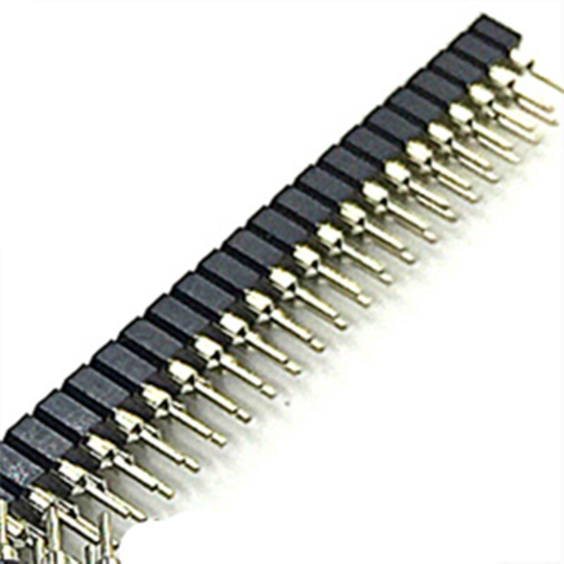 2,0mm 2,0 1*40 Pin 2*40P Runde Männlich Weiblich Einzelnen/Zweireihig Pin Header buchse Streifen PCB Stecker Für arduino 1x40 2x40: 2x40p  female