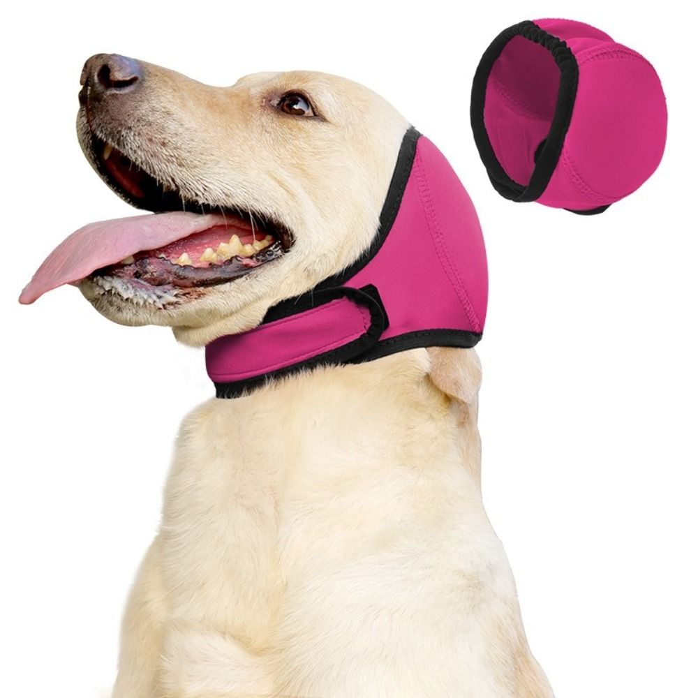Orejeras para perros con reducción de ruido, protección auditiva, orejeras ajustables para mascotas, orejeras calmantes impermeables antiruido para perros