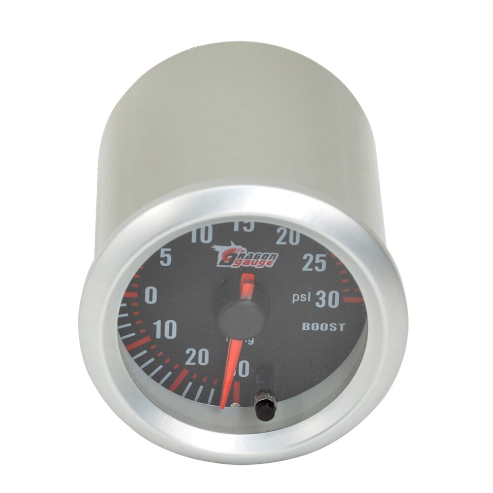 Dragon-Turbo turbina para coche, Motor paso a paso, medidor de impulso, barra de Turbin y medidor de Psi, Color Blacklight, 2 &quot;, 52mm, 7 colores,
