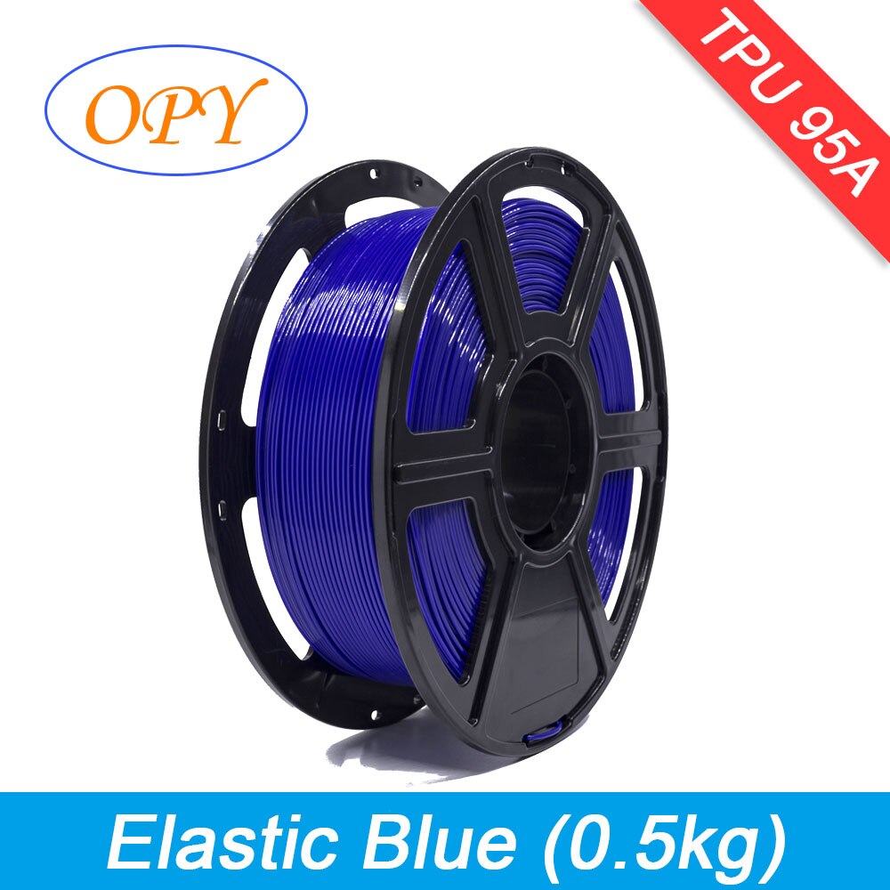 3D Filament Tpu elastyczny 1.75 Mm materiał do drukowania nici natura kolory czarny 0.5Kg 1Kg 10M 100G próbka: Jasny Czerwony