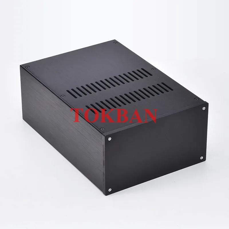 Tokban JC2212 215*120*311mm Power Amplifier Chassis Enclosure All Aluminum For Preamplifier DAC Decoder Amplifier Audio Case