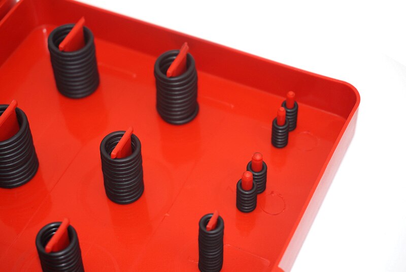 30 größe Nitril O Ring Dichtung Unterlegscheibe Schwarz Gummi Ring Bausatz Dichtung Dichtung Universal- Gummi verrotten/Blau/Gelb sortiment einstellen Bausatz Kasten