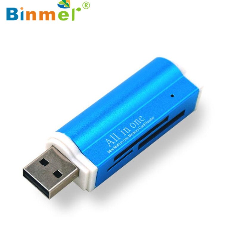 Multi Memory Card Reader for Micro SD SDHC TF M2 MMC MS PRO DUO All in 1 USB 2.0 Sep 7