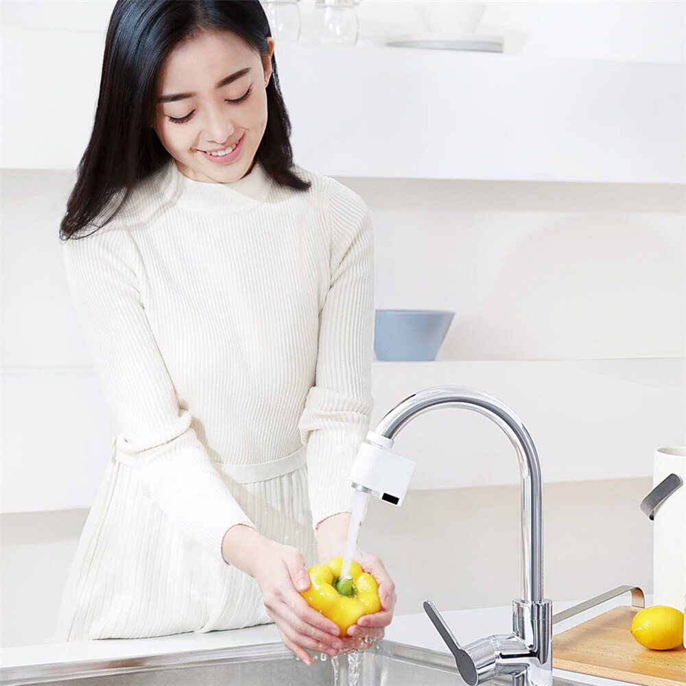 International udgave xiaomi zajia automatisk infrarød sensor induktor vandsparer køkken badeværelse vandhane vask