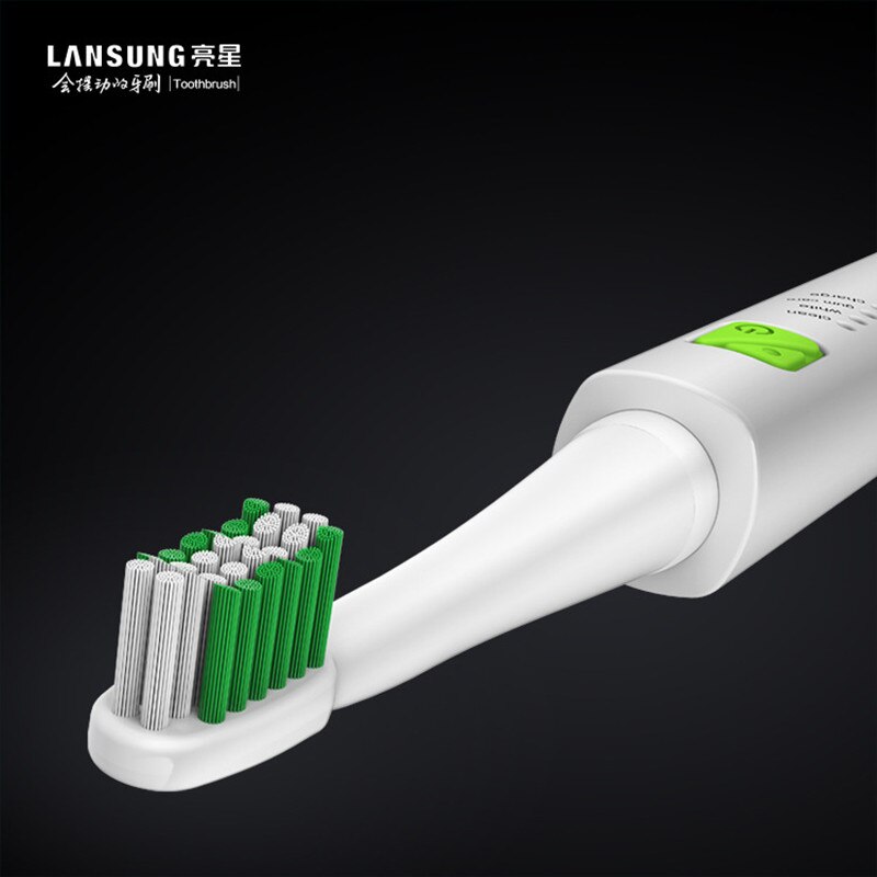 LANSUNG brosse à dents électrique sonique Ultra sonique brosses à dents rechargeables USB avec 4 pièces têtes de rechange et 1 porte-brosse à dents
