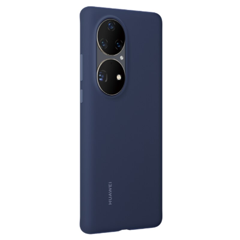 Originele Huawei P50 Pro Siliconen Case Cover Vloeibare Siliconen Luxe Case Met Microfiber Binnenkant Beschermende Shell Voor P 50 Pro