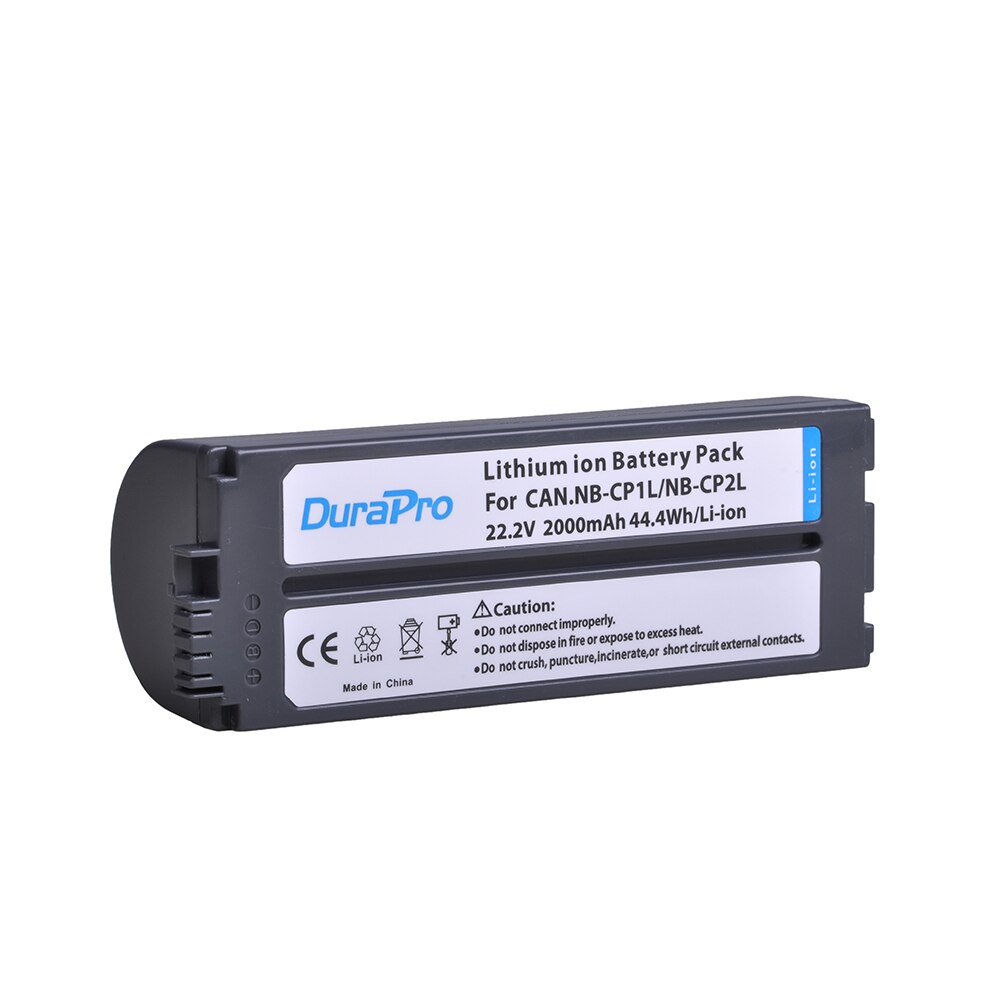 2000Mah Vervangende Batterij Met Lader Voor Canon NB-CP1L NB-CP2L, Selphy CP1300, Cp1200, CP100, CP220, CP300, CP800, CP400