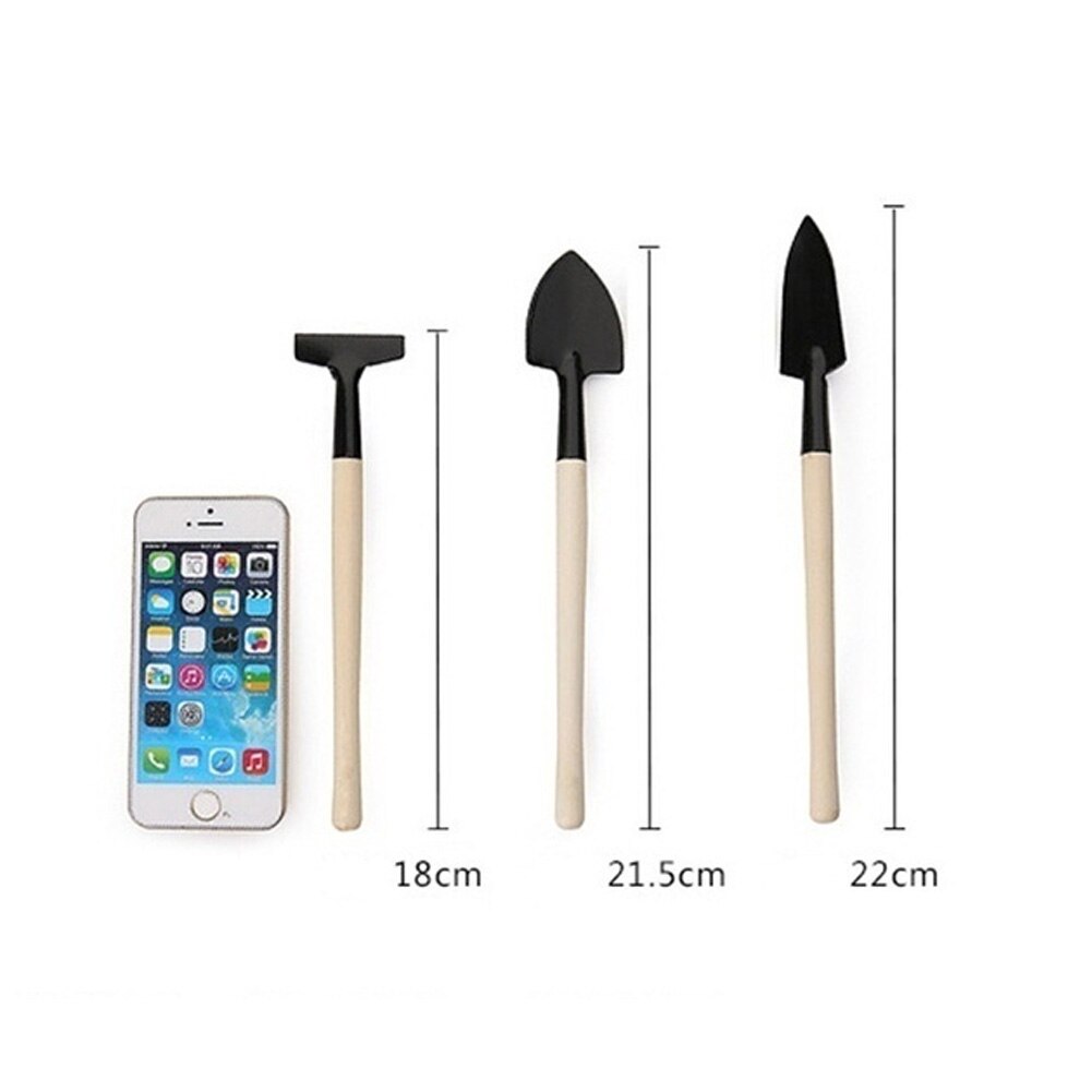 15pcs Succulent Plants Tools Set Gardening Shovel Mini Hand Transplanting Tool Potted Plants Shovel Rake Spade Bonsai Tools