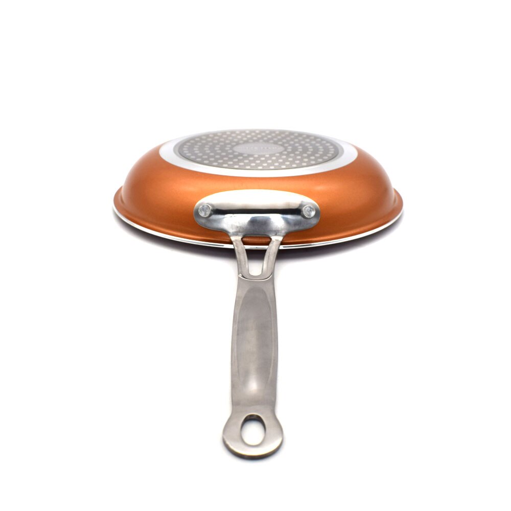 Sweettreats 24cm non-stick kobber stegepande keramisk induktion bradepande ovn og opvaskemaskine tåler universal
