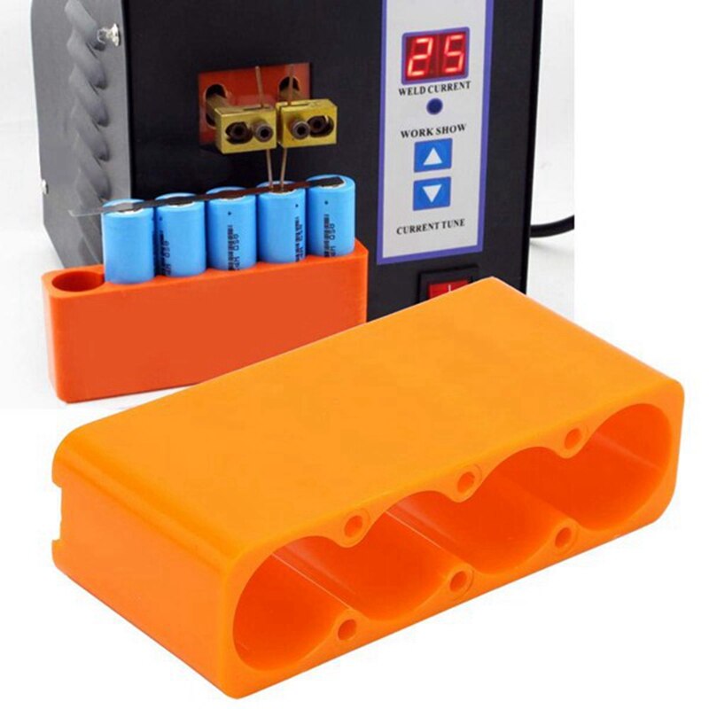 4-Section Industrial Plastic Adjustable 18650 Battery Pack Spot Welding Fixing Clamp Welding Machine