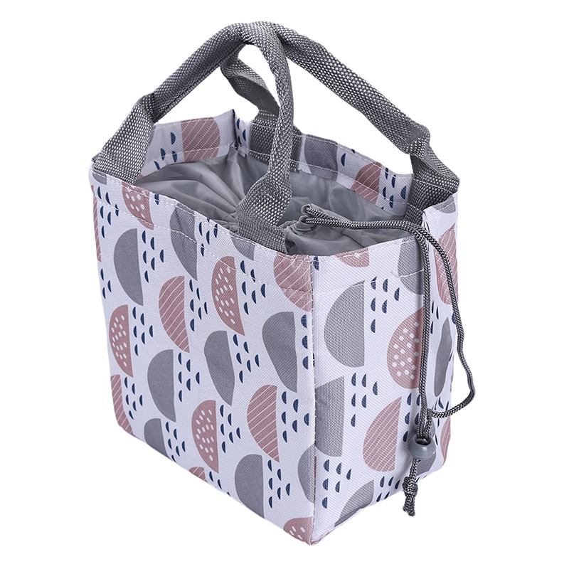 Draagbare Lunch Tas Thermische Geïsoleerde Lunch Box Tote Koeltas Bento Pouch Lunch Container School Food Storage Tassen Unisex