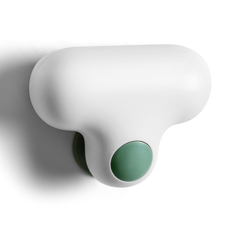 Small t mirror glass cleaning artifact wiper tool suction wall storage glass cleaner window cleaning artifact: white