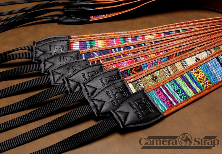 Sangles d'appareil photo rétro Vintage VNS doux multicolore sangle de cou pour Canon Fuji Nikon Olympus Panasonic Pentax Sony appareils photo