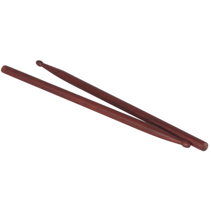 2 Stuks Lichtgewicht Drum Sticks Rood Hout Muziekinstrumenten Drum Sticks Percussie Accessoires