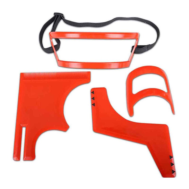 Mustache Beard Styling Template Tools For Men Shave Shaping Template Beard Style Comb Care Tool