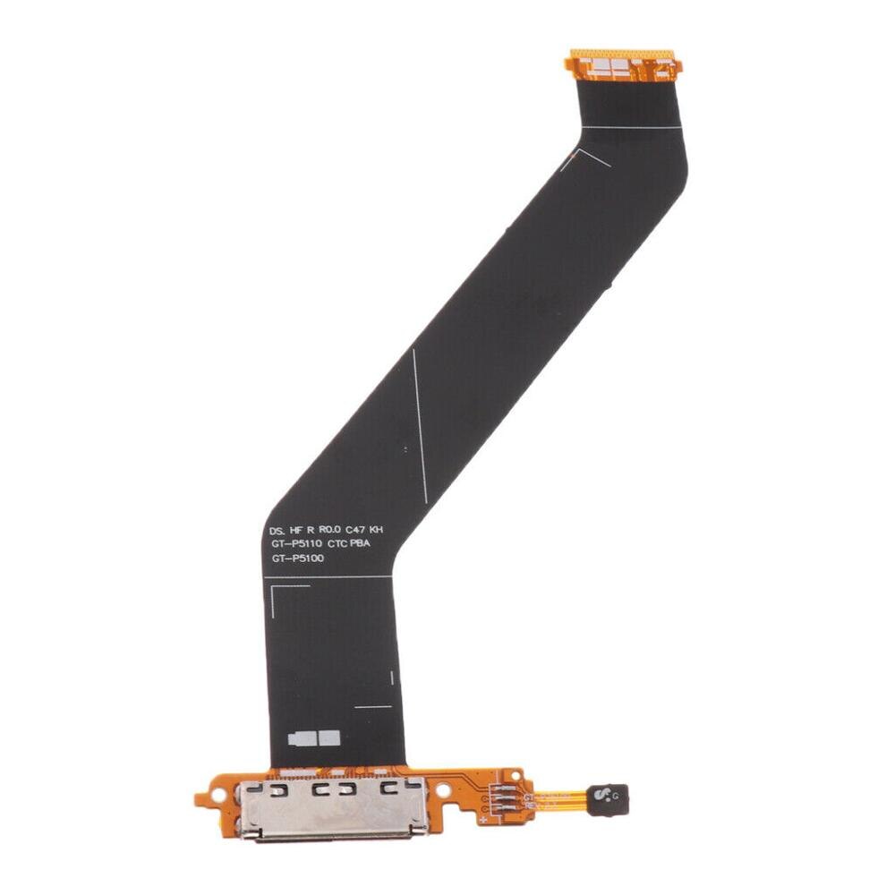 Charge Charging Port Connector Flex Cable For Samsung Galaxy Tab 2 10.1 GT-P5100 P5110 P5113 With Mic Miicrophone