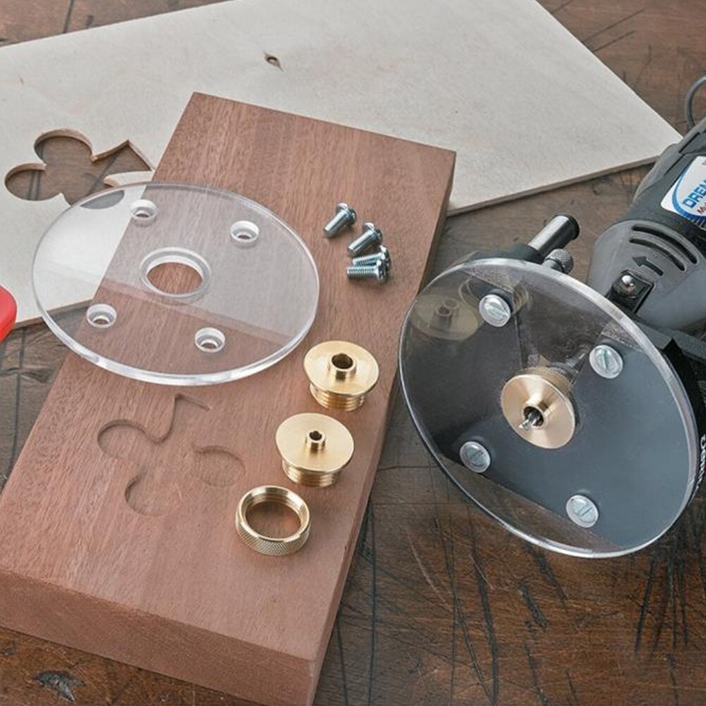 Router Bus Set Dct Messing Router Bus Set Trimmen Machine Met Lock Noten Template Gidsen Mechanische Reparatie Onderdelen Kit