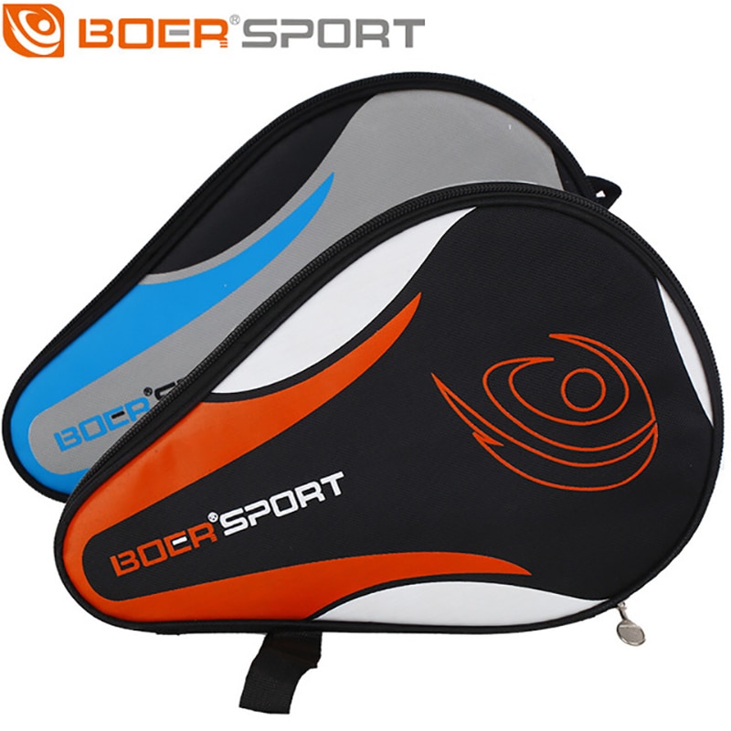 Boer – raquette de Tennis de Table professionnelle, une pièce, sac de chauve-souris Oxford, étui de Ping-Pong, étanche à la poussière, protection complète