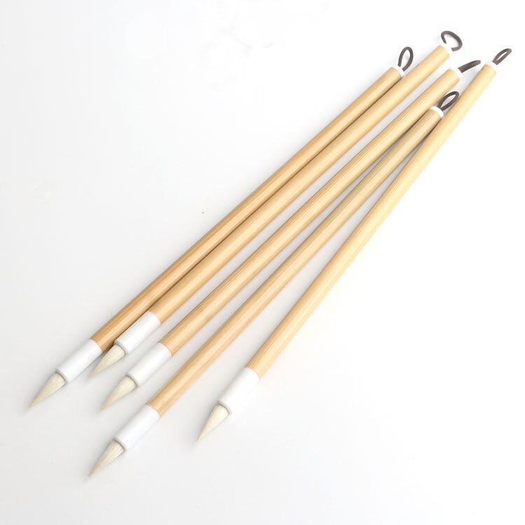 Traditional Chinese painting color pure sheep hair brush without nylon ..calligraphy