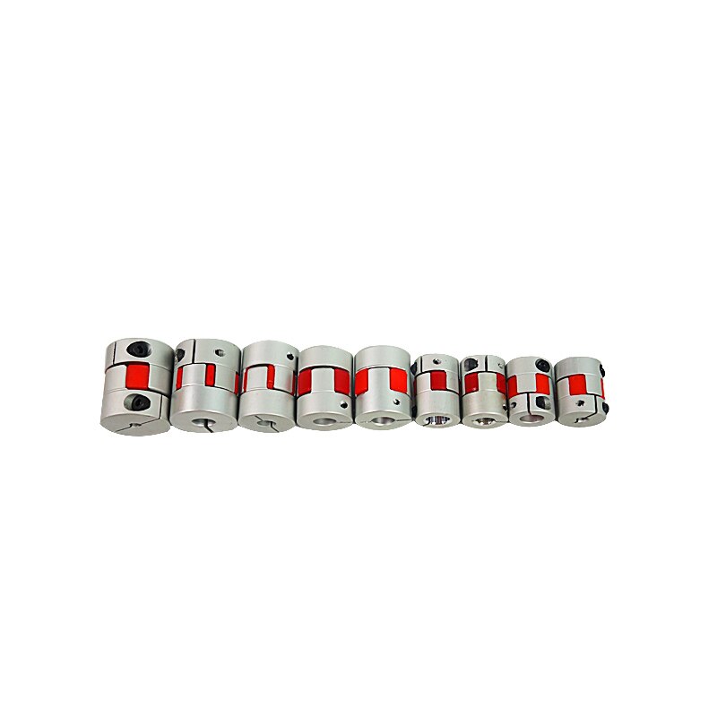 3mm to 7mm Plum-Type Coupling Flexible Shaft Couplings Motor Shaft