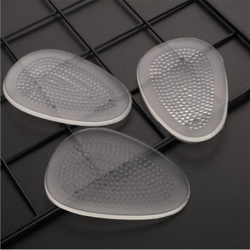 Vrouwen Silcone Gel Hoge Hak Binnenzool Voeten Massage Kussen Zool Orthopedische Inlegzolen Schoen Pad Voorvoet Care Middenvoet Voet Ondersteuning