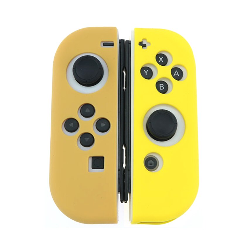 JCD Silicone Anti-Slip Skin Case For Switch NS JoyCon Rubber Soft Protective Shell Cover For Nintend Switch Joy-Con Controller: NE