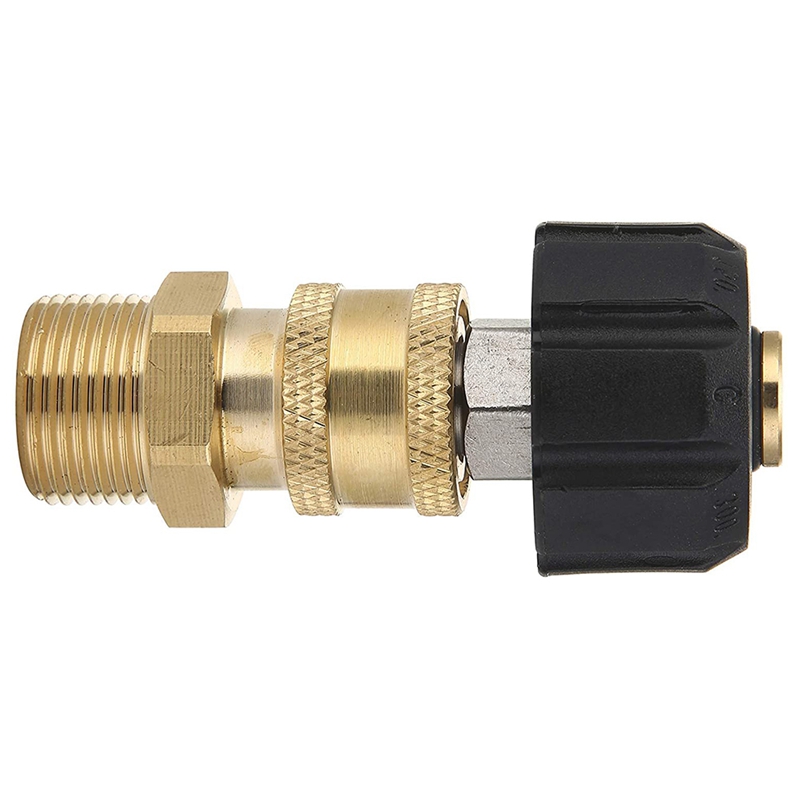 Gutter Cleaner Attachment for Pressure Washer, with 2 Rotary Turbo Nozzle,Pressure Washer Adapter Set