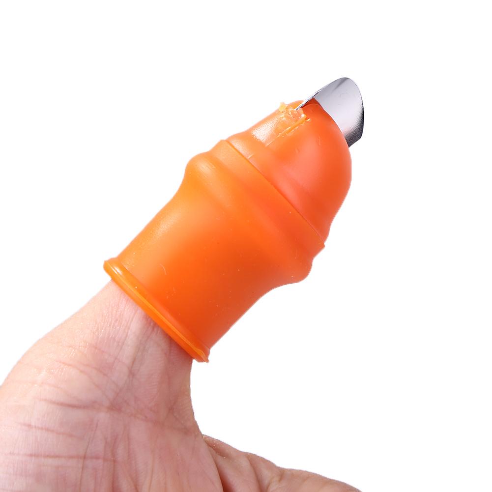 Plucking Device Thumb Knife For Cutting Vegetables Agricultural Finger Knife Finger Knife Plucking Tool Silicone Garden Tool