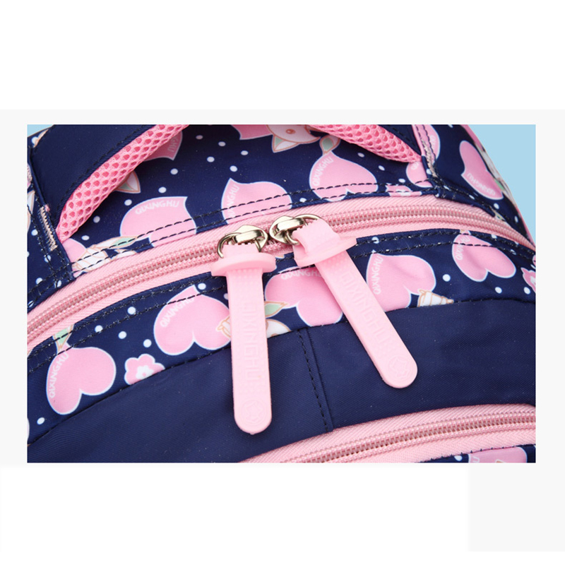 Enfants sacs d'école pour filles école primaire sac à dos enfant princesse impression cartable Oxford grand dessin animé 6-12 ans