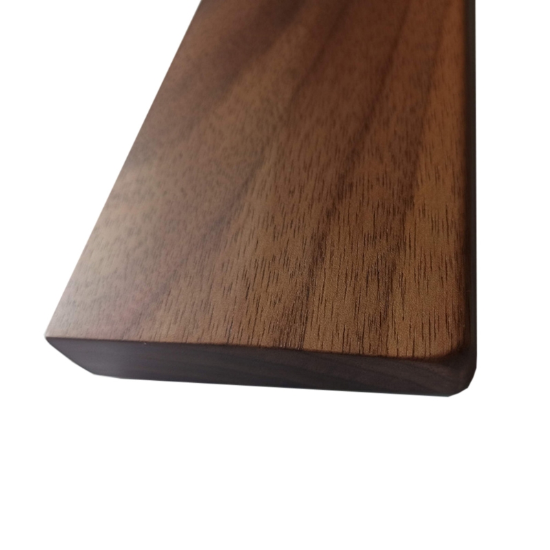 Zweihand-Tastatur aus Holz für Handballenauflage, Tastatur-Handgelenkauflage, Nussbaum-Handgelenk