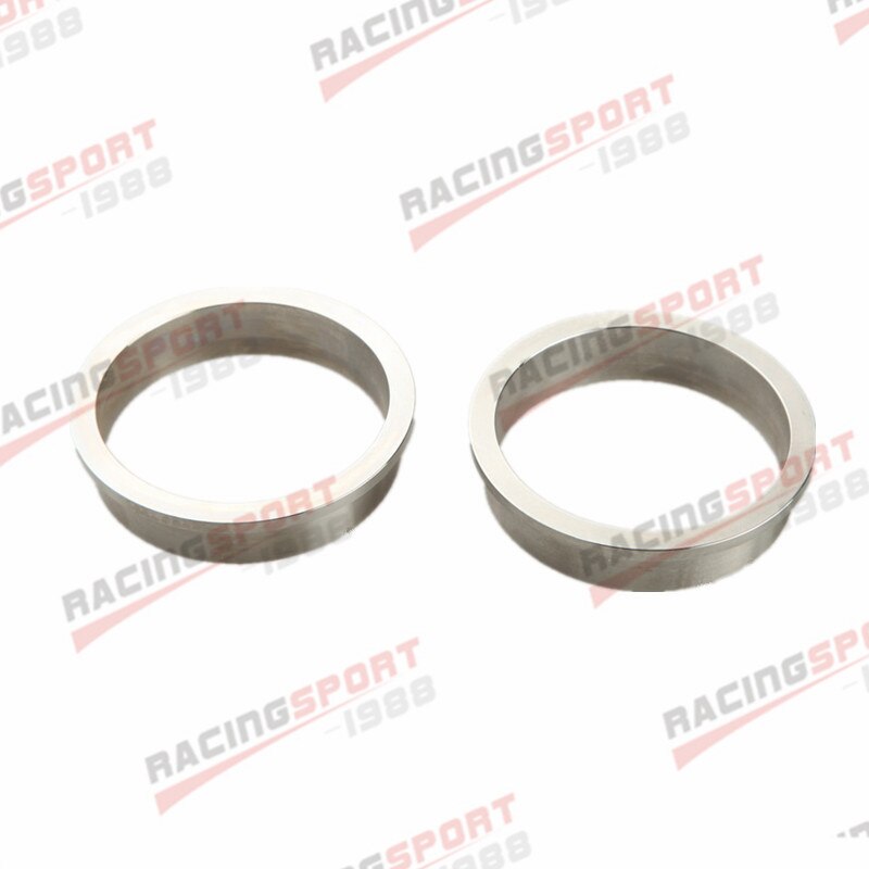 3" V-Band Vband Clamp CNC Stainless Steel Flange Flanges Kit Turbo