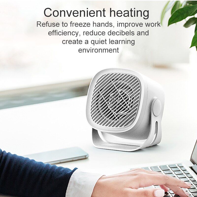 Small Fan Heater Household 220V Heater Desktop Electric Calefactor Portable Warmer Machine For Winter Office Bedroom
