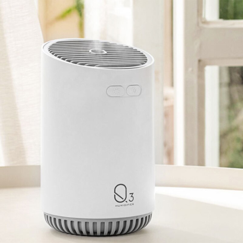 320ML Wireless Air Humidifier with 2000MAh Battery Cool Mist Ultrasonic Electric Essential Oil Diffusers Aromatherapy