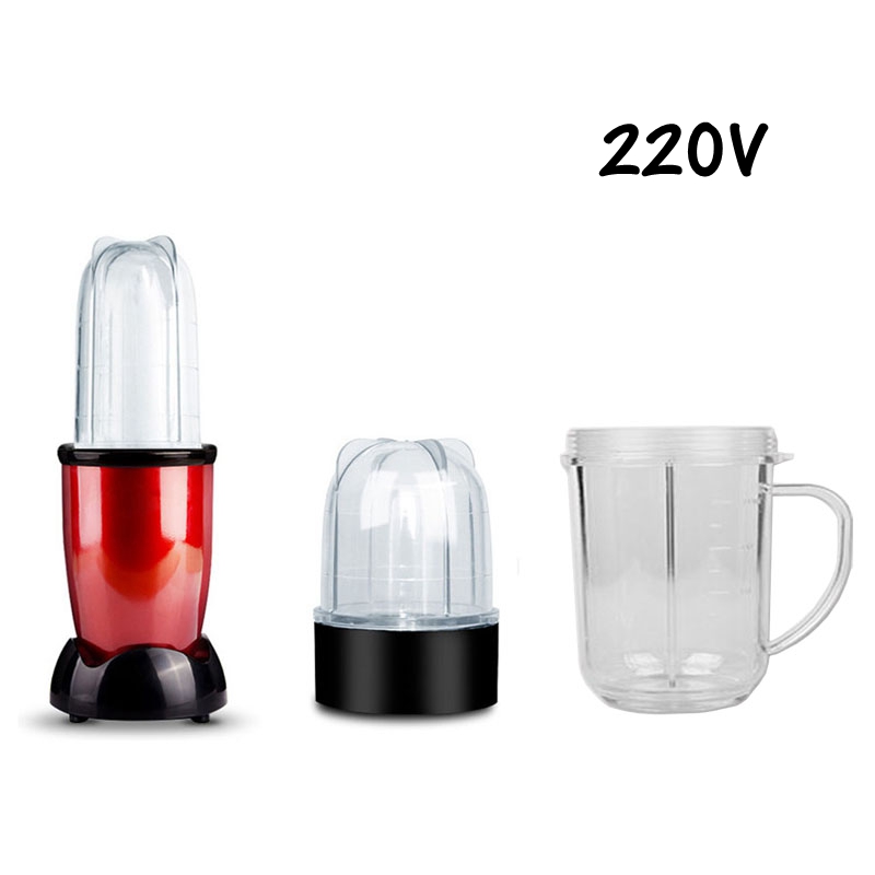 Betohe mini draagbare elektrische sapcentrifuge blender babyvoeding milkshake mixer vleesmolen multifunctionele vruchtensapmaker machine: Met milkshakebeker